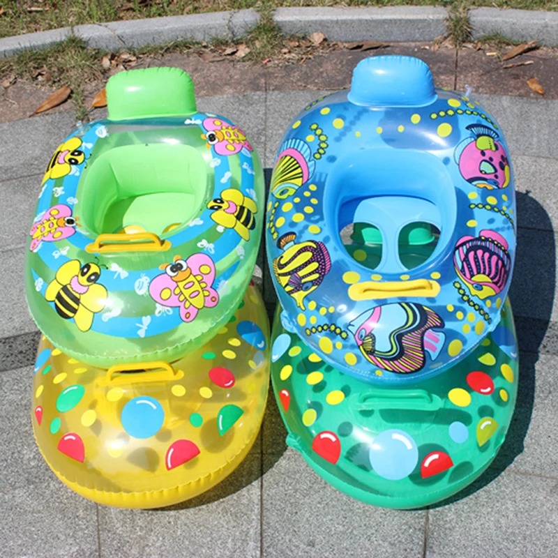 Baby Swimming Floater - 1pc インフレータブルベビー水泳リングプールフロート水ベビーリングインフレータブルマットレスリング子供のためのドロップシッピング