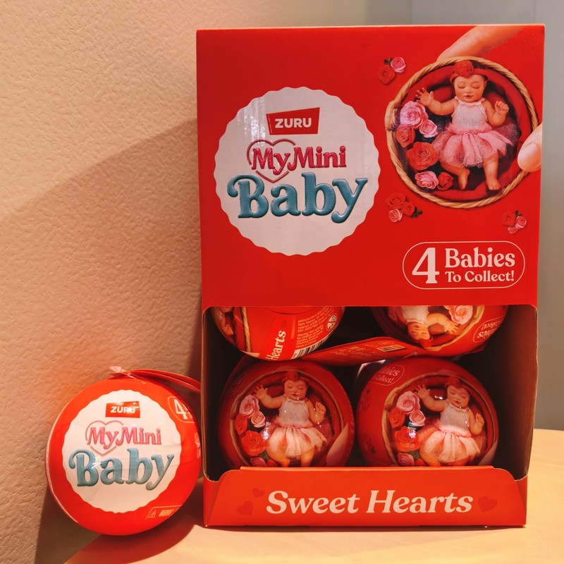 Baby Products For 1 Year Old - ズール5五倍サプライズエッグフィンガーチップスイートハートスイートハートベビーV3ミニベビーボールブラインドボックスクレードルベビードール子供用おもちゃ