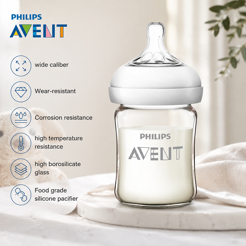 Baby Products Useful - アヴェント新生児哺乳瓶 SCF678 125 ミリリットル/160 ミリリットルベビーガラスボトル新生児授乳用品 BPA