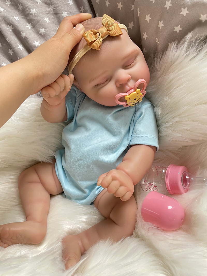 Baby Products Drawing - コケラ 20インチ/50cmリアルベビードール リボーンドール ソフトタッチリアルなシリコン製リボーンドール 手描きの髪付き