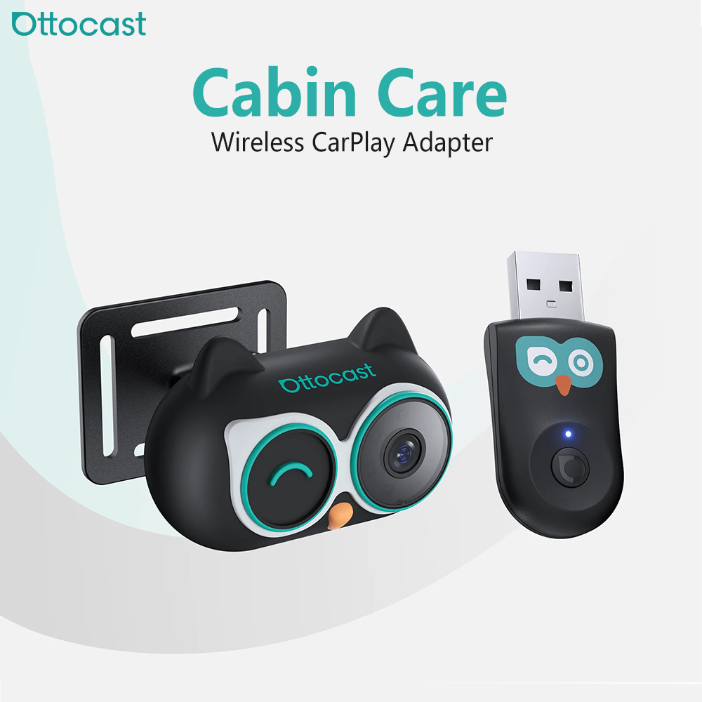 Wireless Baby Monitor - Ottocast Cabin Care ワイヤレスCarPlayアダプター 車後部座席カメラ 赤ちゃん・ペット・子供用