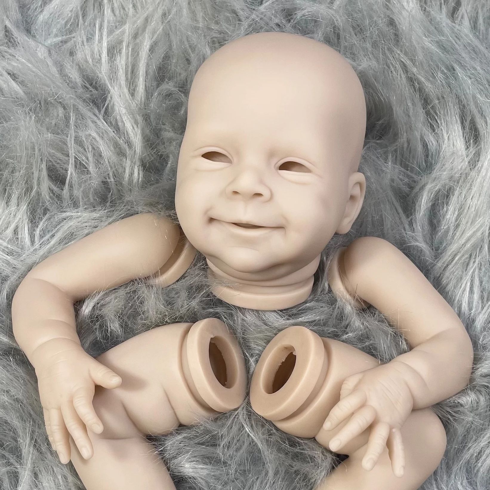 Baby Products Kit For Newborn - MRB 19インチ ビニール製リボーンドールキット セバスチャン 等身大 未完成