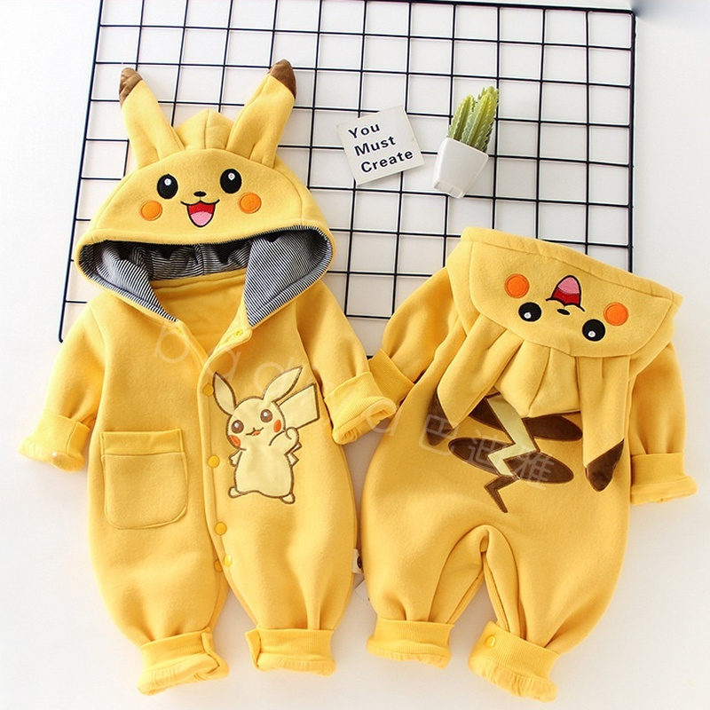 Baby Products Useful - 漫画ポケットモンスターベビーパジャマ新生児かわいい冬長袖子供ロンパース服赤ちゃん幼児の服カバーオールギフト