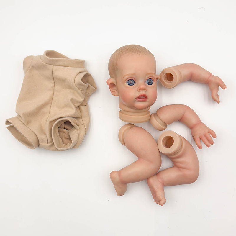 Baby Products Kit For Newborn - NPK 10インチ高品質ハンドメイドコレクタブルアート未完成ドールパーツFLOフェアリーエルフ塗装済みキット新生児血管可視ベビー