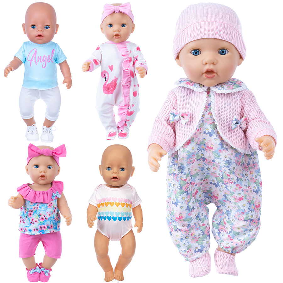 Baby Products Useful - 人形の服 18 インチリボーンドール用かわいいパジャマスーツ 45 センチメートル新生児人形女の子のおもちゃ人形服アクセサリー Nenuco