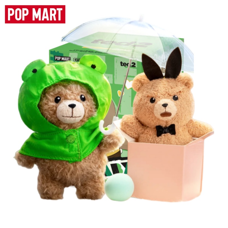 Baby Products Teddy Bear - POP MART TED2 ベビーテッドシリーズブラインドボックスアニメフィギュアテディベア人形かわいいバッグ装飾ペンダントデスクトップおもちゃ誕生日ギフト
