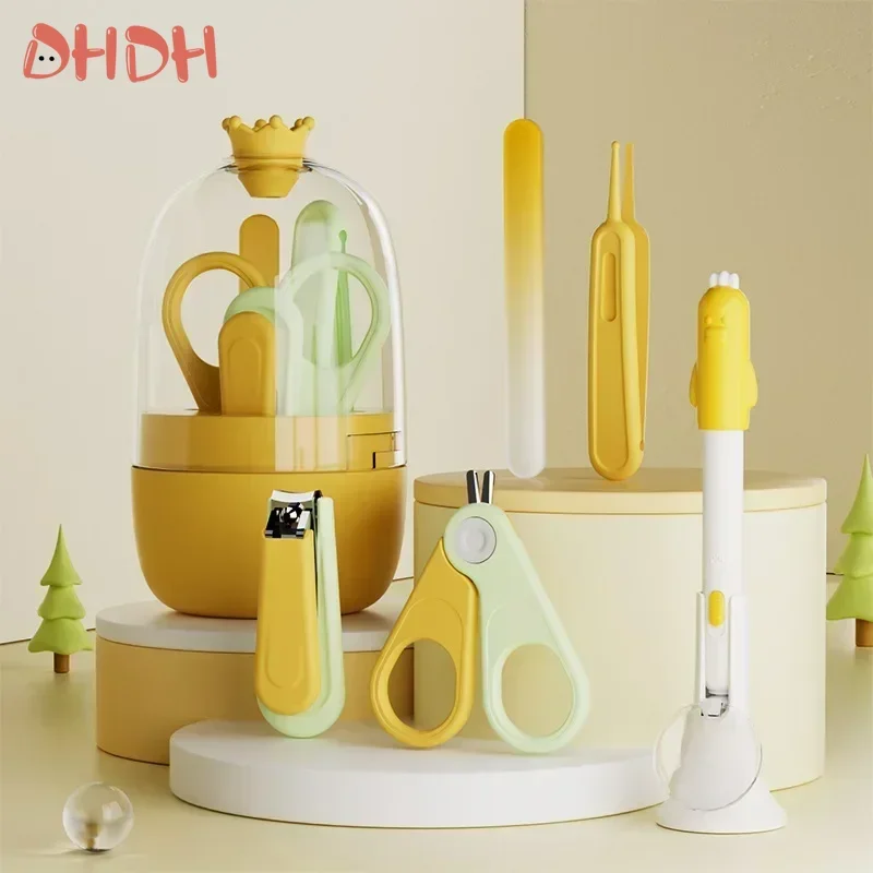 Baby Products Kit For Newborn - 新生児用ネイルデイリーケアキット 新生児用ビューティークリーニングケア製品 安全ネイルセット ベビーギフト ベビーネイルトリマー