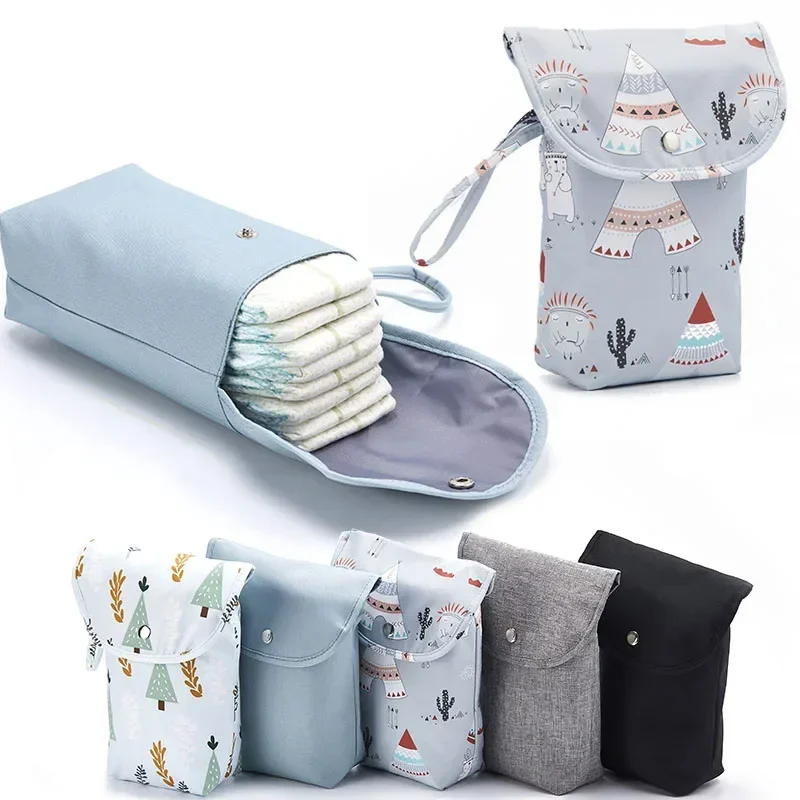Baby Products Useful - ベビーおむつバッグオーガナイザー再利用可能な防水ウェット/ドライ布バッグマミー収納おむつバッグ使い捨ておむつ衣類の持ち運び用