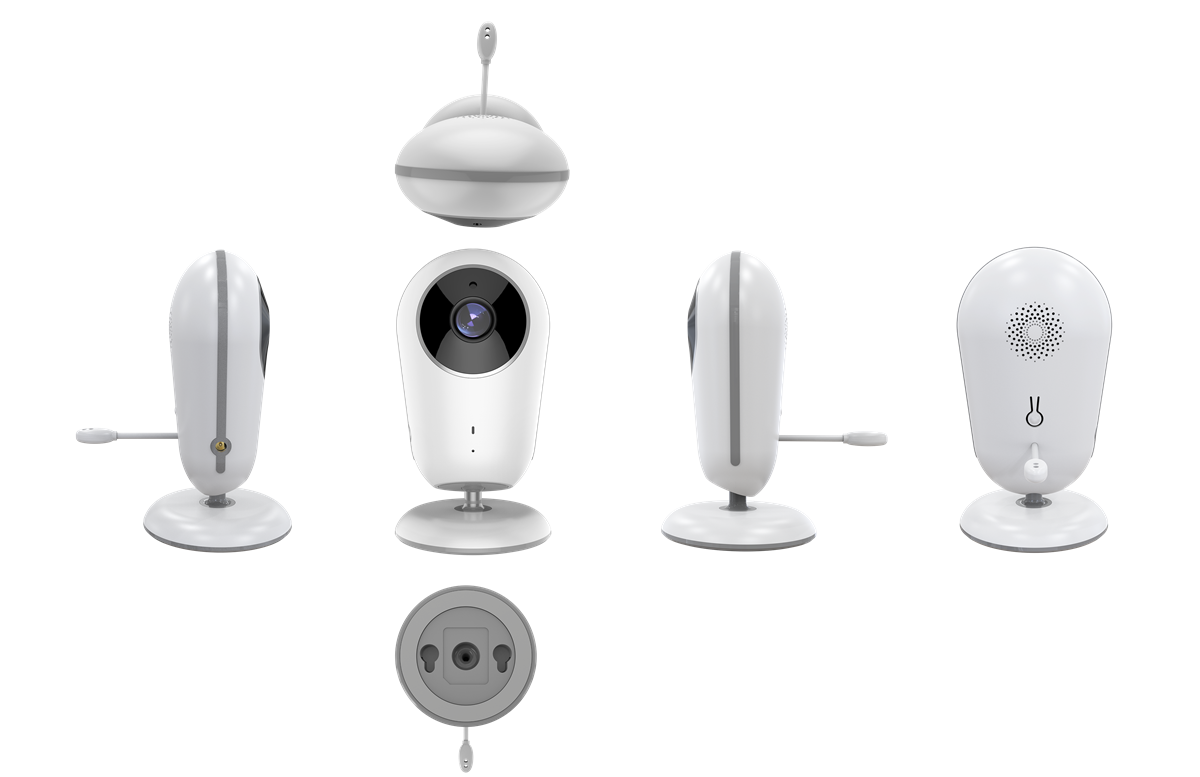 4.3 インチ 1080P フル HD ワイヤレスベビーモニ - Wireless Baby Monitor のレビューと価格