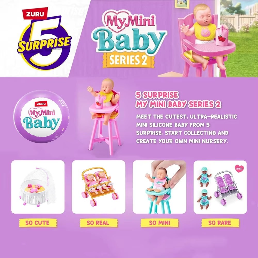 ズル サプライズドール サプライズシリーズ2 マイミニベイビ - Baby Products Best のレビューと価格