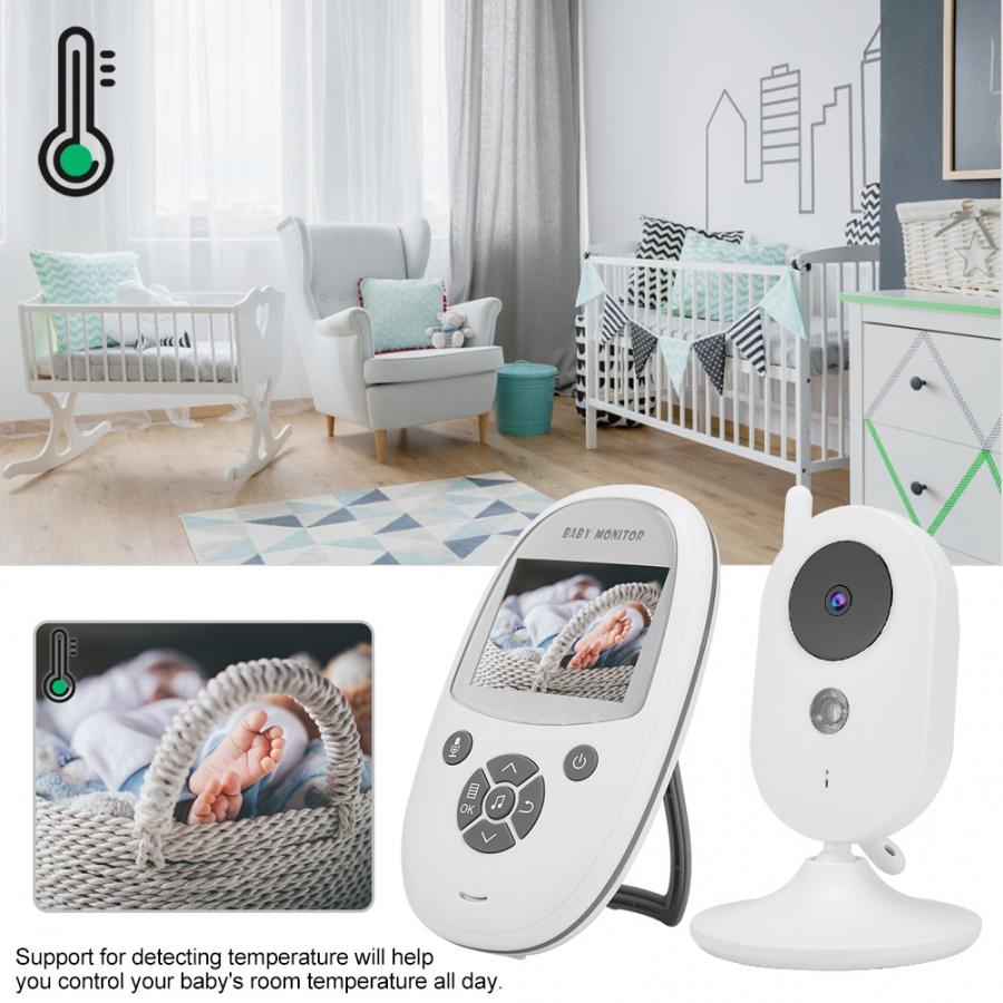2.4インチワイヤレスインターホンベビーカメラ温度表示ベビー - Wireless Baby Monitor のレビューと価格
