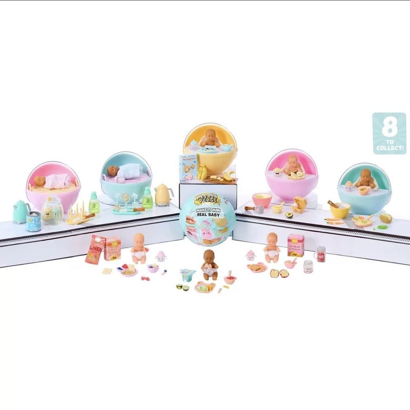 新作ホットMGAミニバース メイクイットミニ リアルベビー  - Baby Products Best のレビューと価格