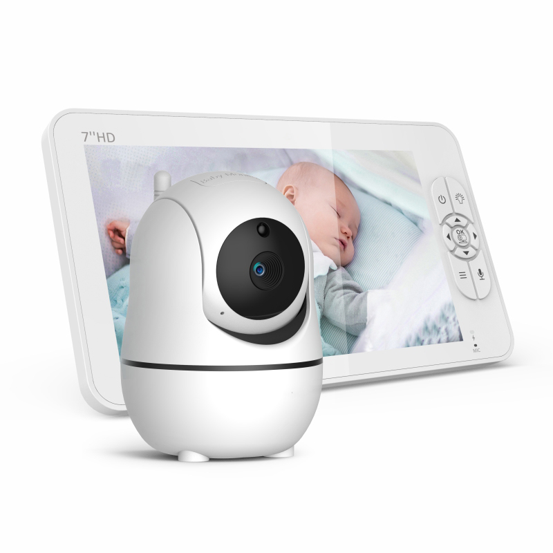 7インチIPSスクリーン 1V2 ワイヤレスPTZビデオベビ - Wireless Baby Monitor のレビューと価格