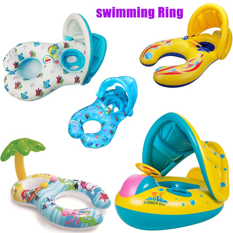 ベビースイミングフロートリング、空気注入式幼児用浮き輪、子供 - Baby Swimming Floater のレビューと価格