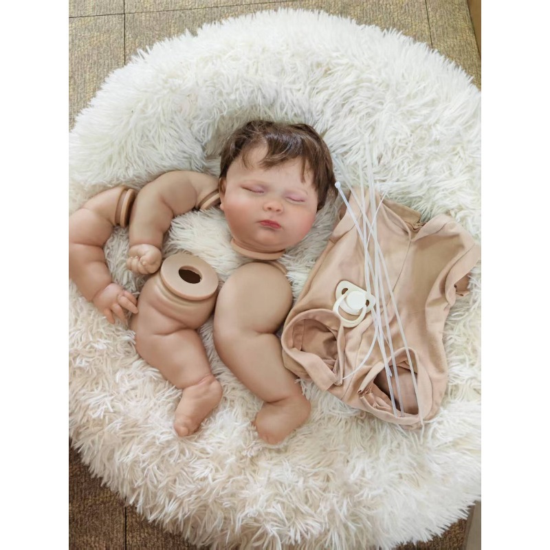 20インチのジョセフ・リボーンドールキット、ブラウンの植毛が - Baby Products Kit For Newborn のレビューと価格