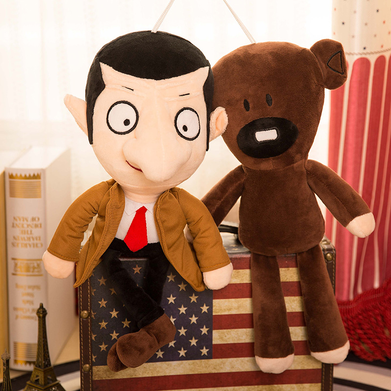 豆型のテディベアぬいぐるみ、コメディ漫画映画のキャラクター、 - Baby Products Teddy Bear のレビューと価格