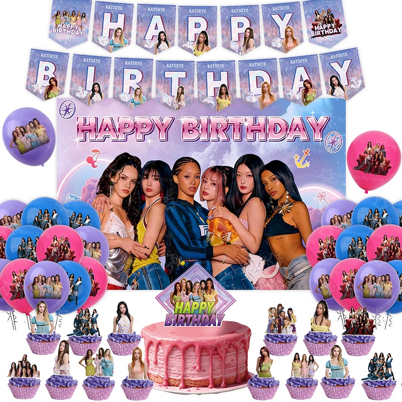 新しいキャッツアイ誕生日デコレーションスーパースターパーティ - Baby Products Poster のレビューと価格