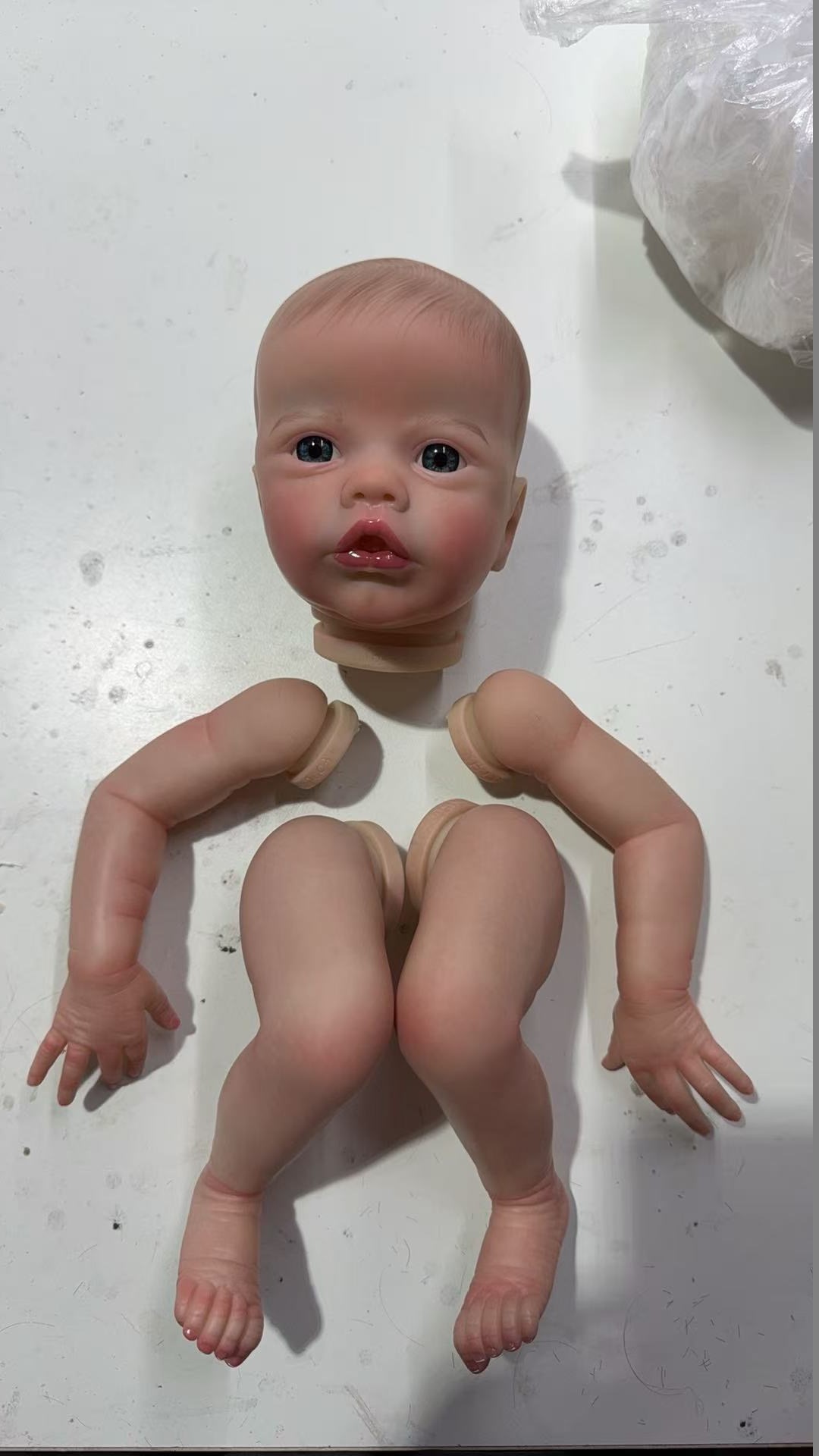 19 インチスズランリボーン人形キットリアルな多層絵画人形部 - Baby Products Drawing のレビューと価格