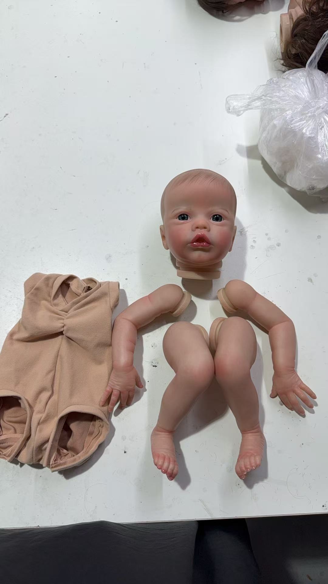 19 インチスズランリボーン人形キットリアルな多層絵画人形部 - Baby Products Drawing のレビューと価格