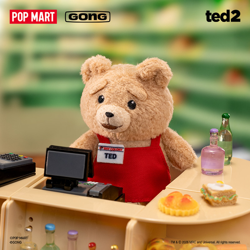 本物のPOPMART「テッド2」テディベアベイビーテッドシリ - Baby Products Teddy Bear のレビューと価格