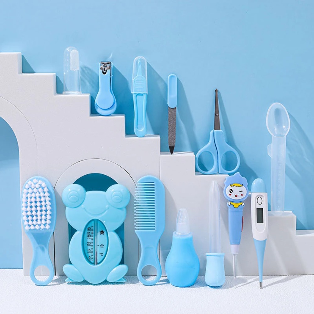 13 個の柔らかい毛ブラシクリーニング製品ベビーケアキットヘ - Baby Products Kit For Newborn のレビューと価格