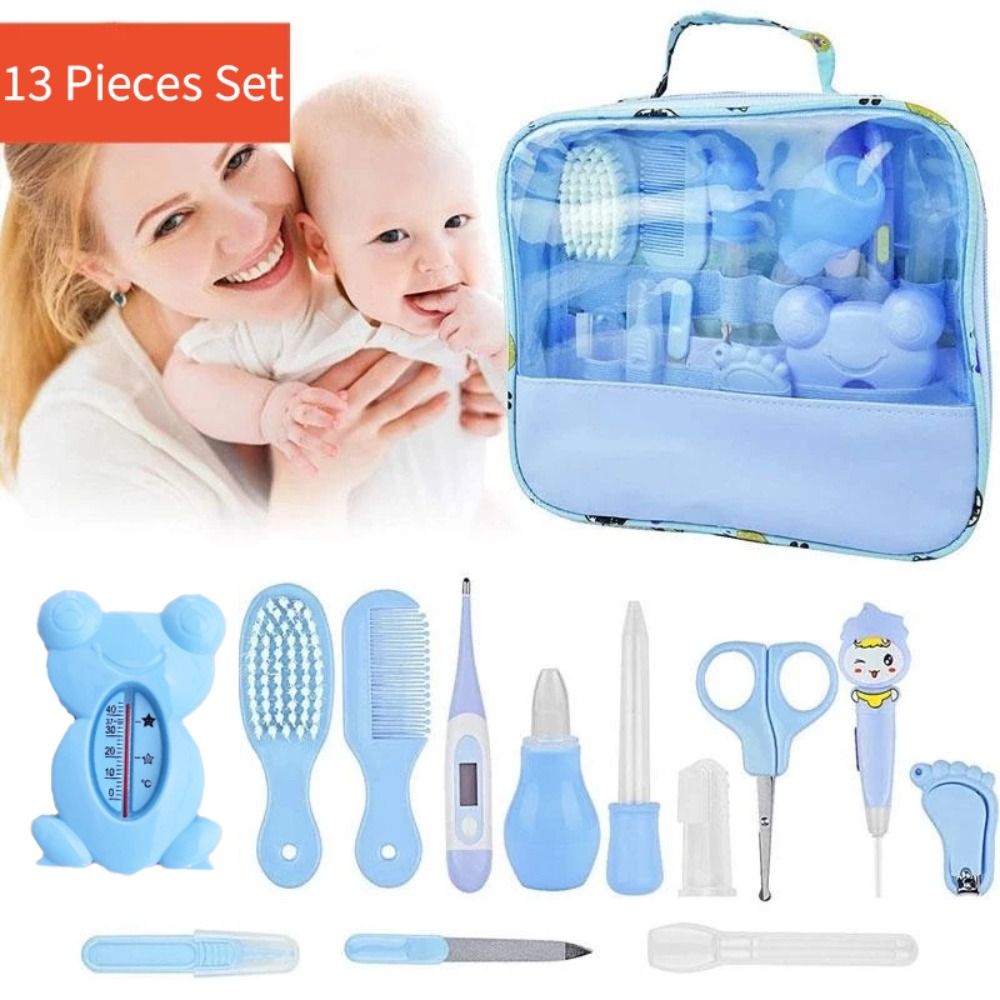 13 個の柔らかい毛ブラシクリーニング製品ベビーケアキットヘ - Baby Products Kit For Newborn のレビューと価格