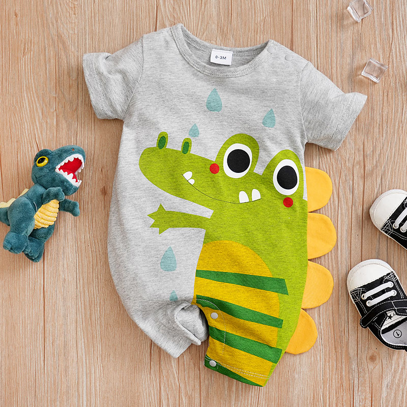 夏の男の子と女の子かわいい漫画ワニ 3d プリント綿快適なカ - Baby Products On Sale のレビューと価格