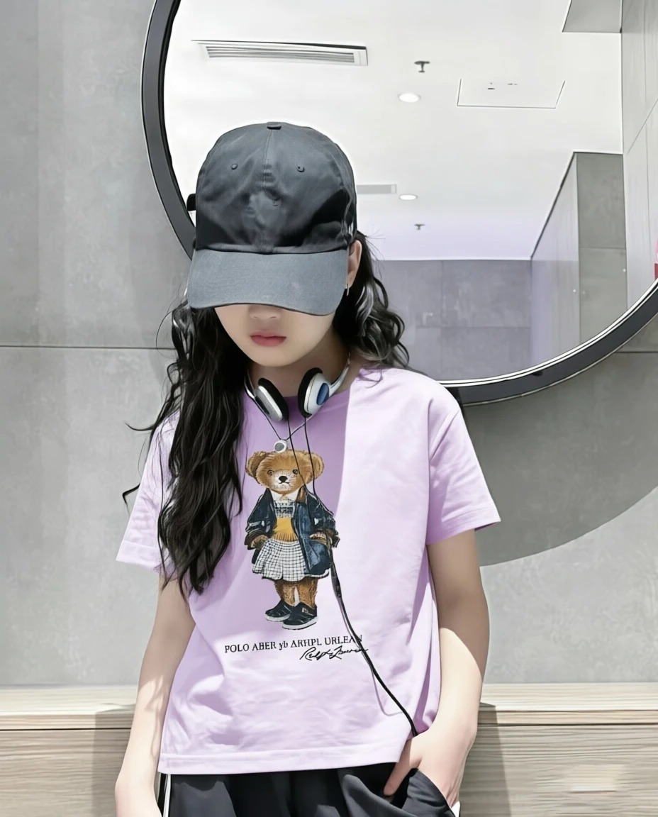 新しい子供用Tシャツ、砂糖入り、夏の新作、男の子女の子向け、 - Baby Products Teddy Bear のレビューと価格