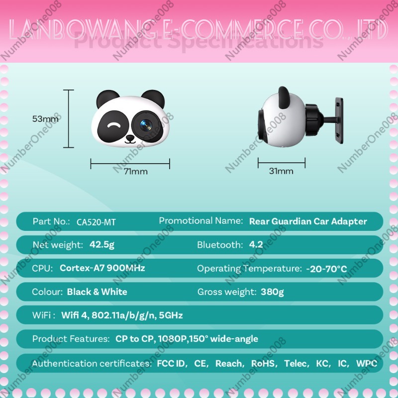 ワイヤレスCarPlayアダプター ベビーモニターカメラ ワ - Wireless Baby Monitor のレビューと価格
