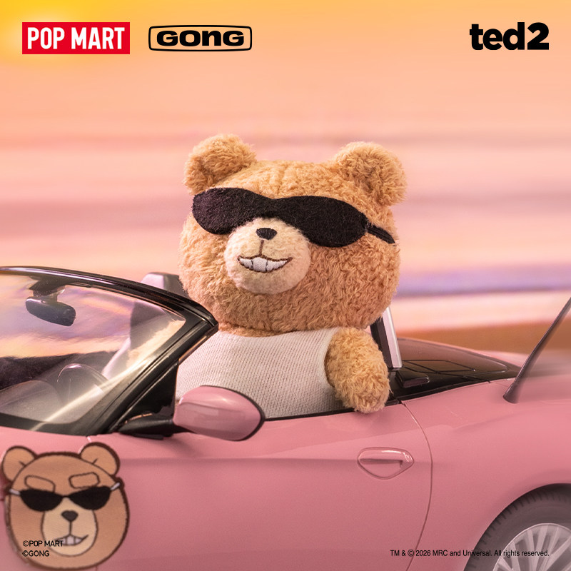 本物のPOP MART テッド2 テディベア ブラインドボッ - Baby Products Teddy Bear のレビューと価格