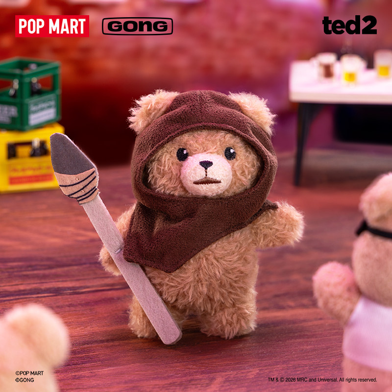 本物のPOP MART テッド2 テディベア ブラインドボッ - Baby Products Teddy Bear のレビューと価格