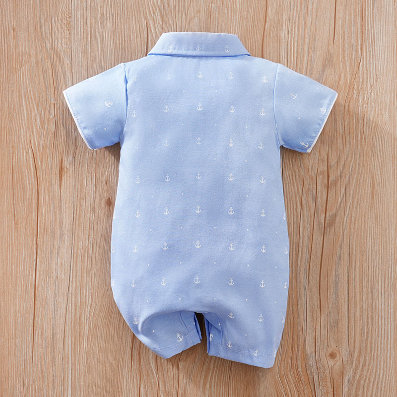男の子と女の子の半袖ボディスーツ,イージーシャツ,海,アンカ - Baby Products On Sale のレビューと価格