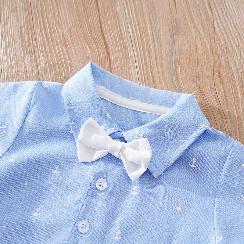 男の子と女の子の半袖ボディスーツ,イージーシャツ,海,アンカ - Baby Products On Sale のレビューと価格