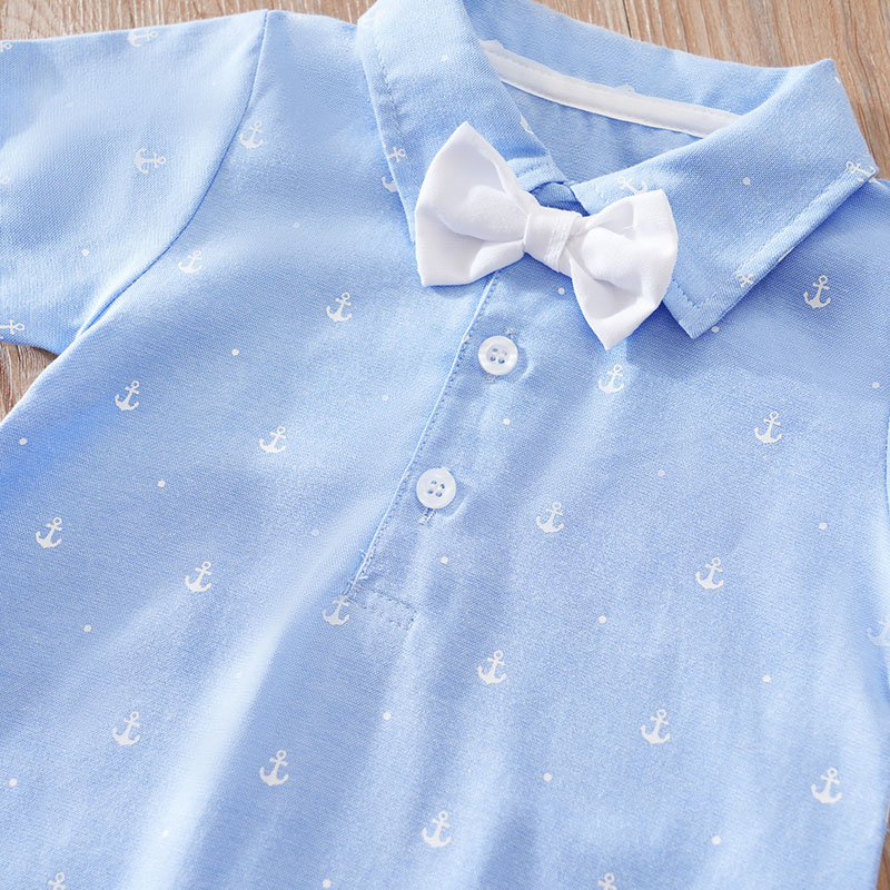 男の子と女の子の半袖ボディスーツ,イージーシャツ,海,アンカ - Baby Products On Sale のレビューと価格