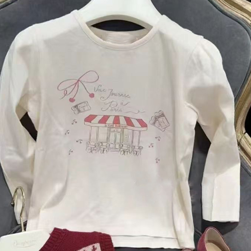 先行販売（9月発送）2026年秋キッズ長袖Tシャツ 女の子用 - Baby Products Store のレビューと価格