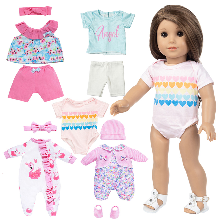 人形の服 18 インチリボーンドール用かわいいパジャマスーツ - Baby Products Useful のレビューと価格