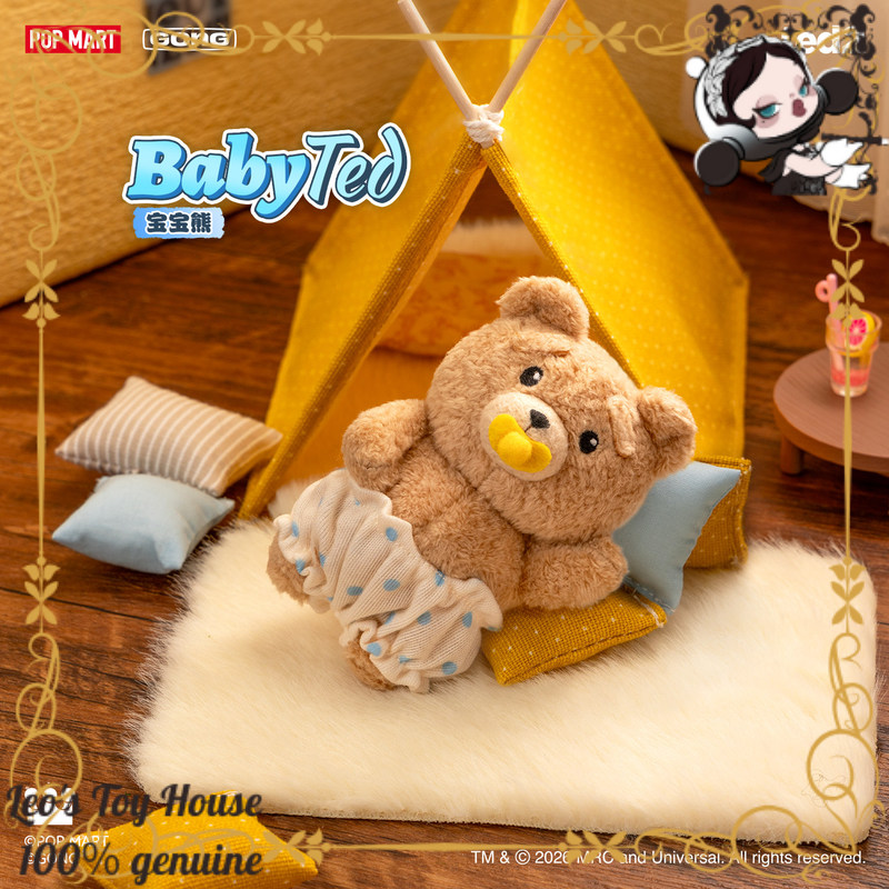 POPMART GONG ベイビーテッド ポーズアブル ハン - Baby Products Teddy Bear のレビューと価格