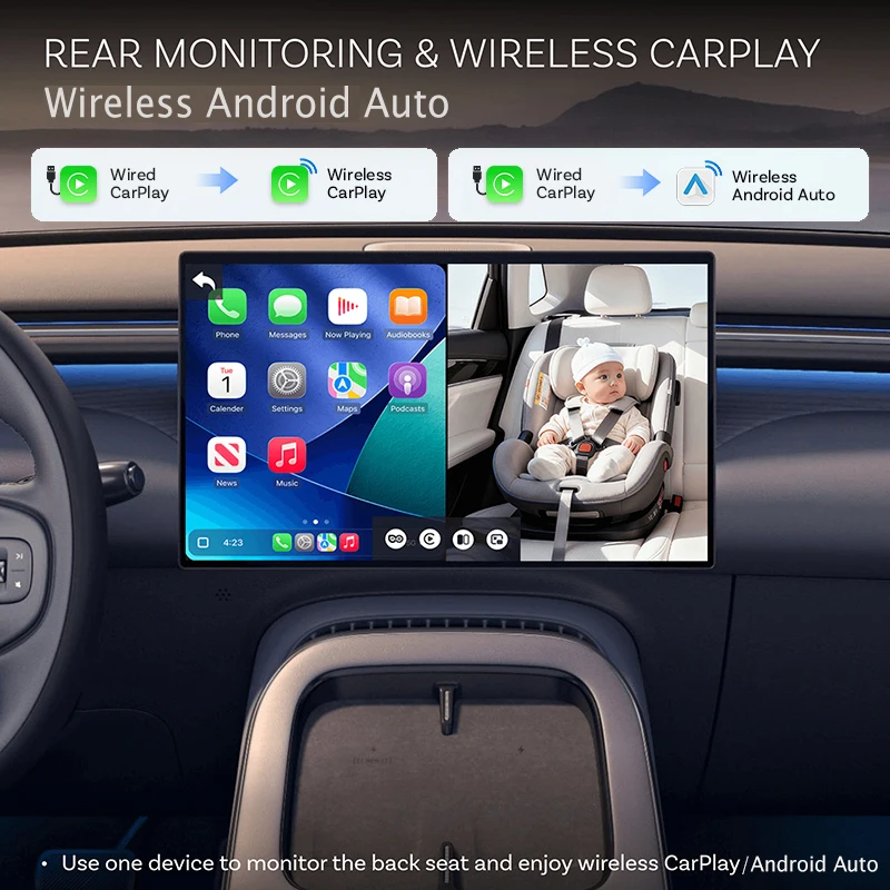 Ottocast Cabin Care ワイヤレスCarPl - Wireless Baby Monitor のレビューと価格