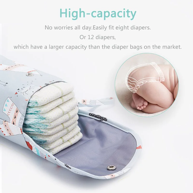 ベビーおむつバッグオーガナイザー再利用可能な防水ウェット/ド - Baby Products Useful のレビューと価格