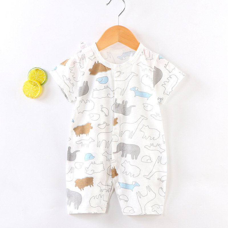 新生児半袖カバーオール ソフトで通気性のある軽量オープンフロ - Baby Products On Sale のレビューと価格