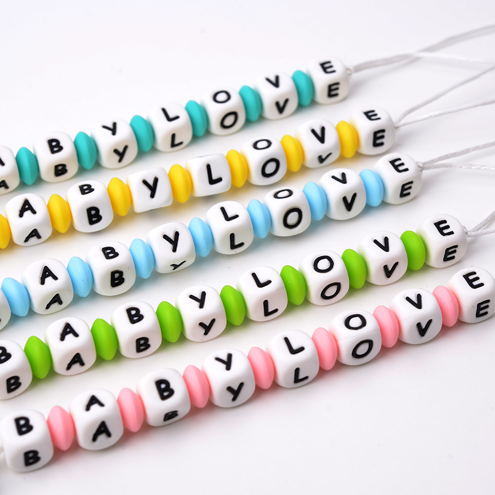新しいパーソナライズされた名前入りベビーおしゃぶりクリップチ - Baby Products Best のレビューと価格