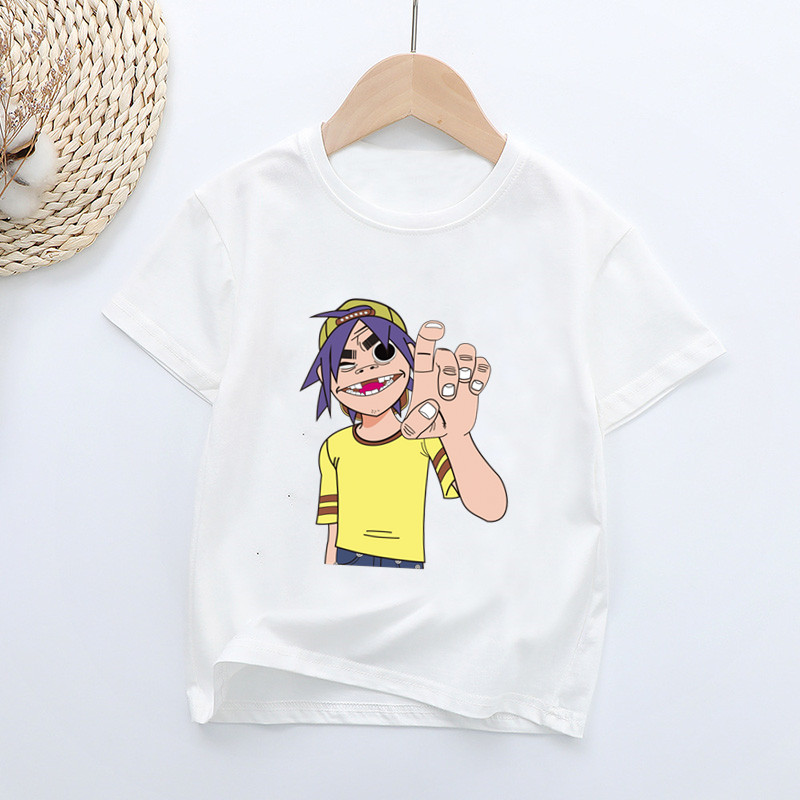女の子のための半袖Tシャツ,カジュアル,トレンディ,音楽,夏 - Baby Products Store のレビューと価格